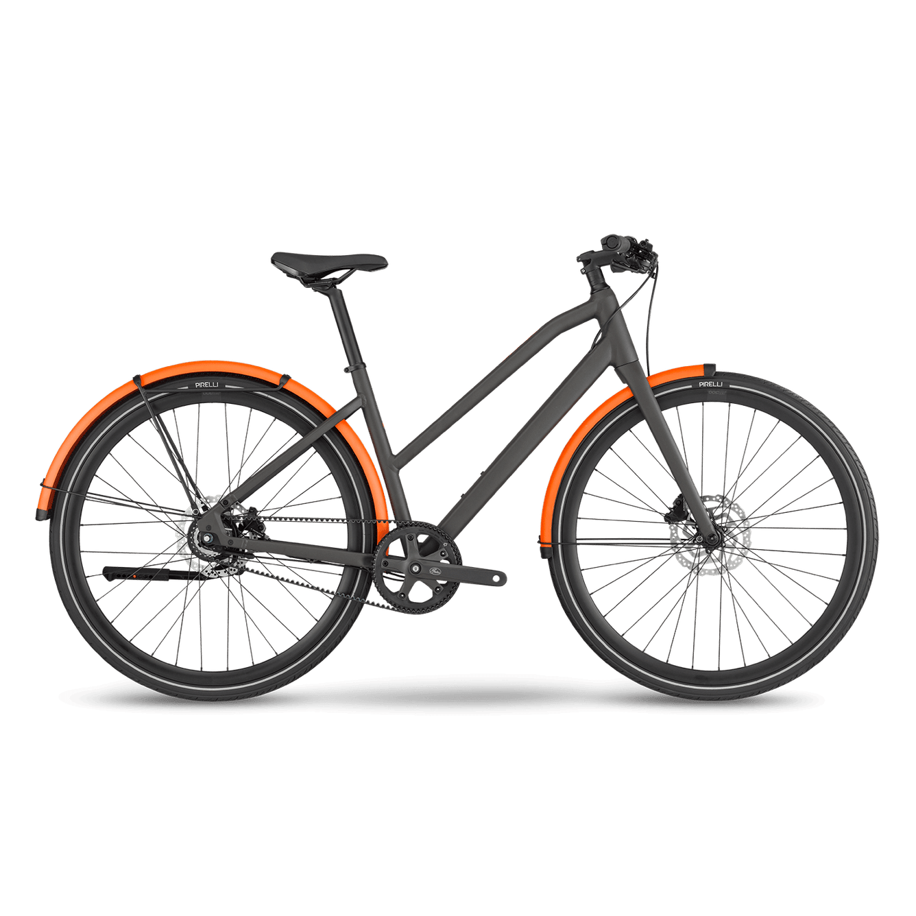 urban bike bmc BMC 257 AL THREE ST - Commuter bike with belt drive