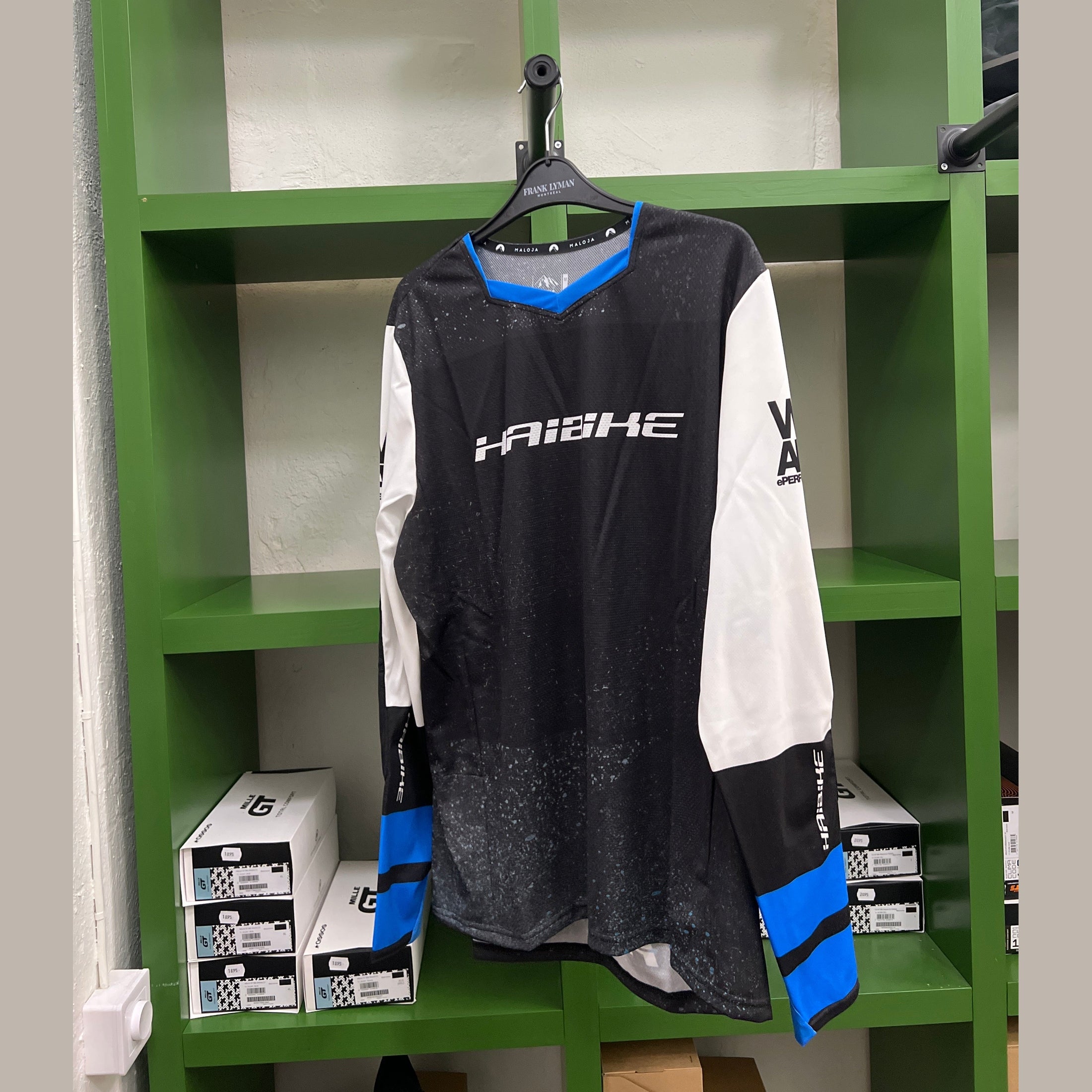 Långärmad tröja för Gravity/Enduro Maloja/Haibike