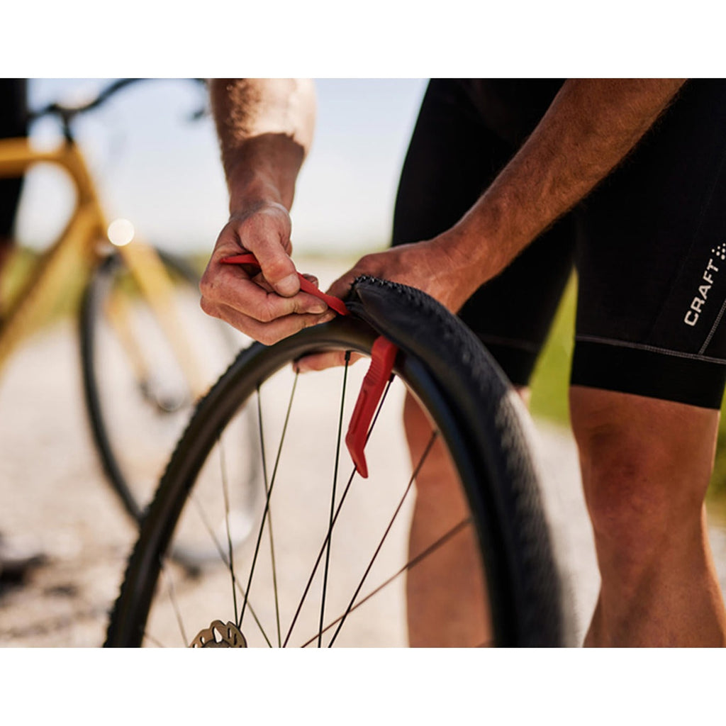 UNIOR Set of two tire levers, black