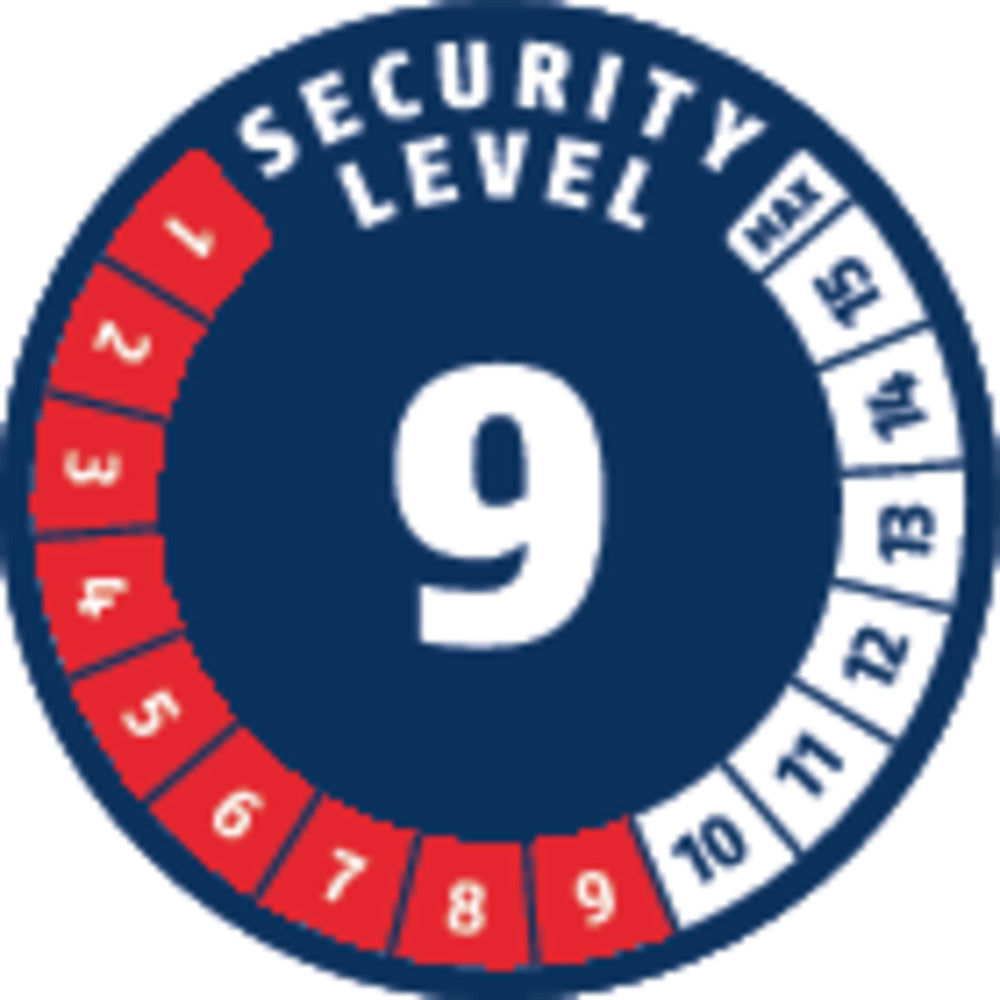 ABUS 8808C – Kedjelås med kombinationskod och 8 mm kedja