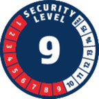 ABUS 8808C – Kedjelås med kombinationskod och 8 mm kedja