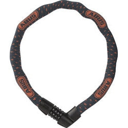 ABUS Tresor 1385 Color – Kedjelås med kombinationskod, grå/orange