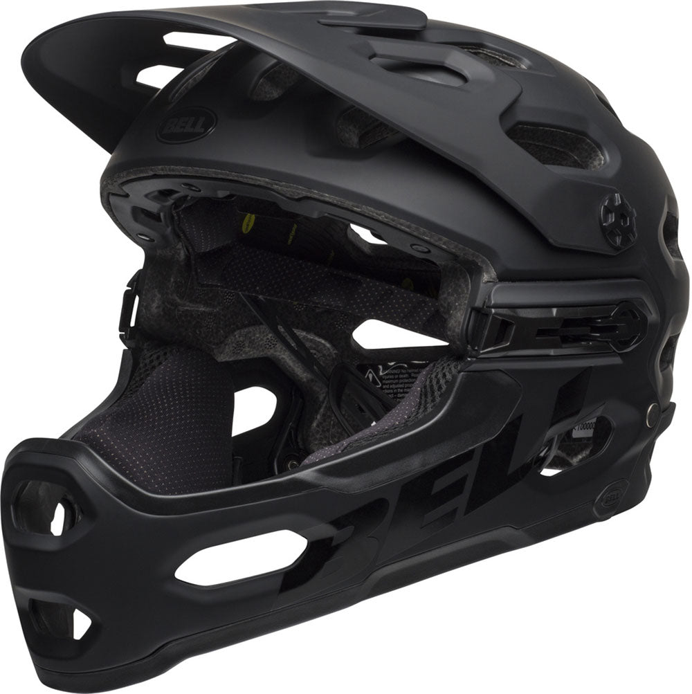 Bell Super 3R Mips - Fullface cykelhjälm med avtagbart hak/munskydd