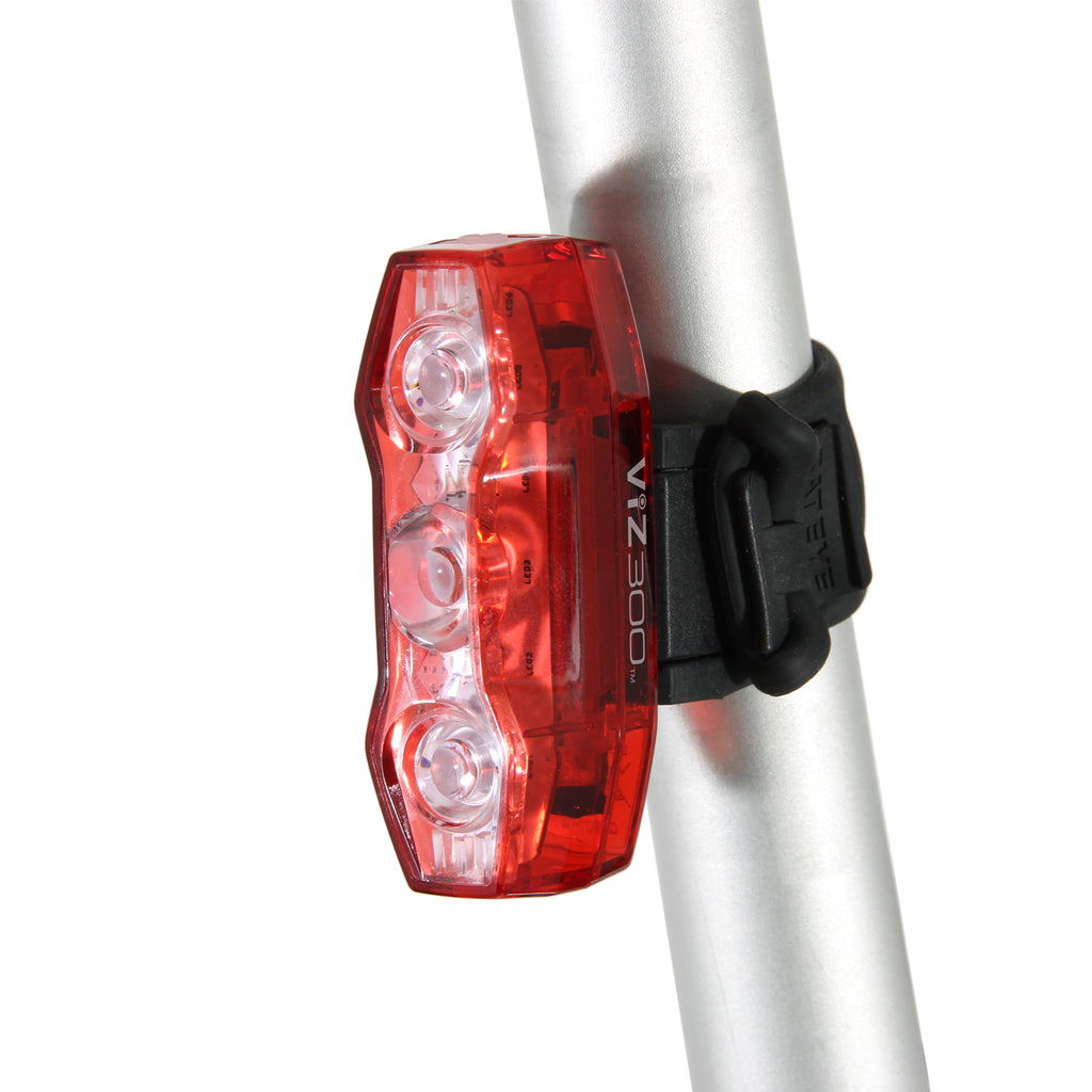 CatEye Viz300 Bakljus 300 Lumen - Cykellampa USB