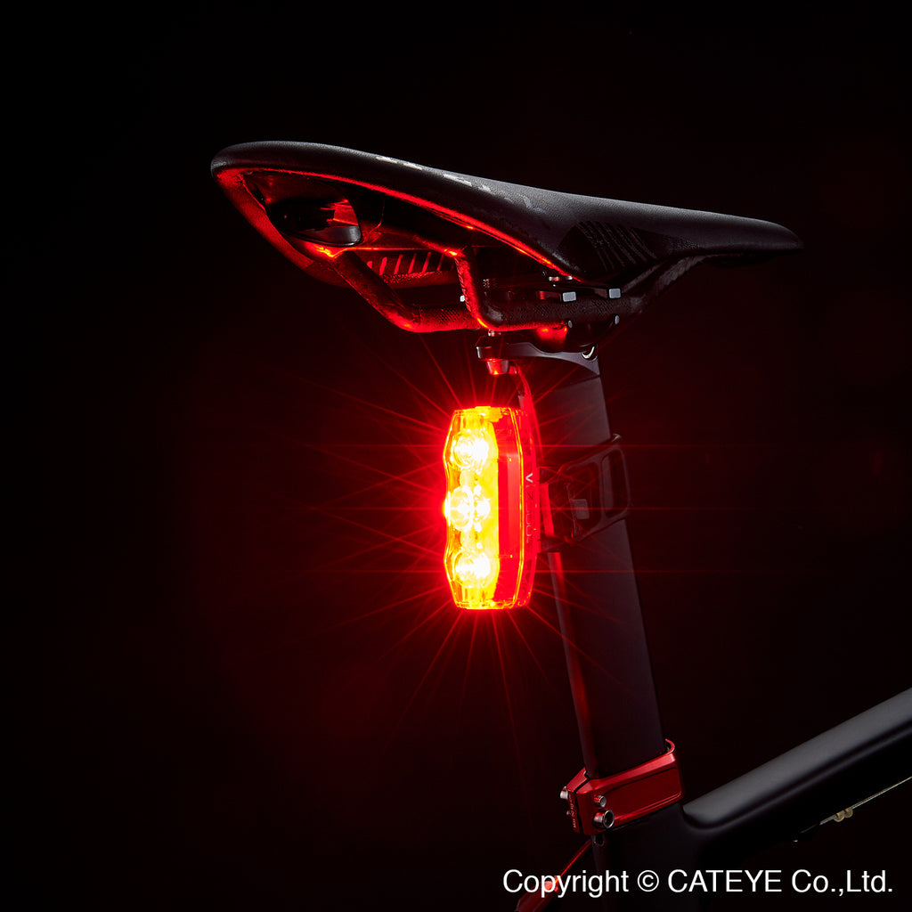 CatEye Viz300 Bakljus 300 Lumen - Cykellampa USB