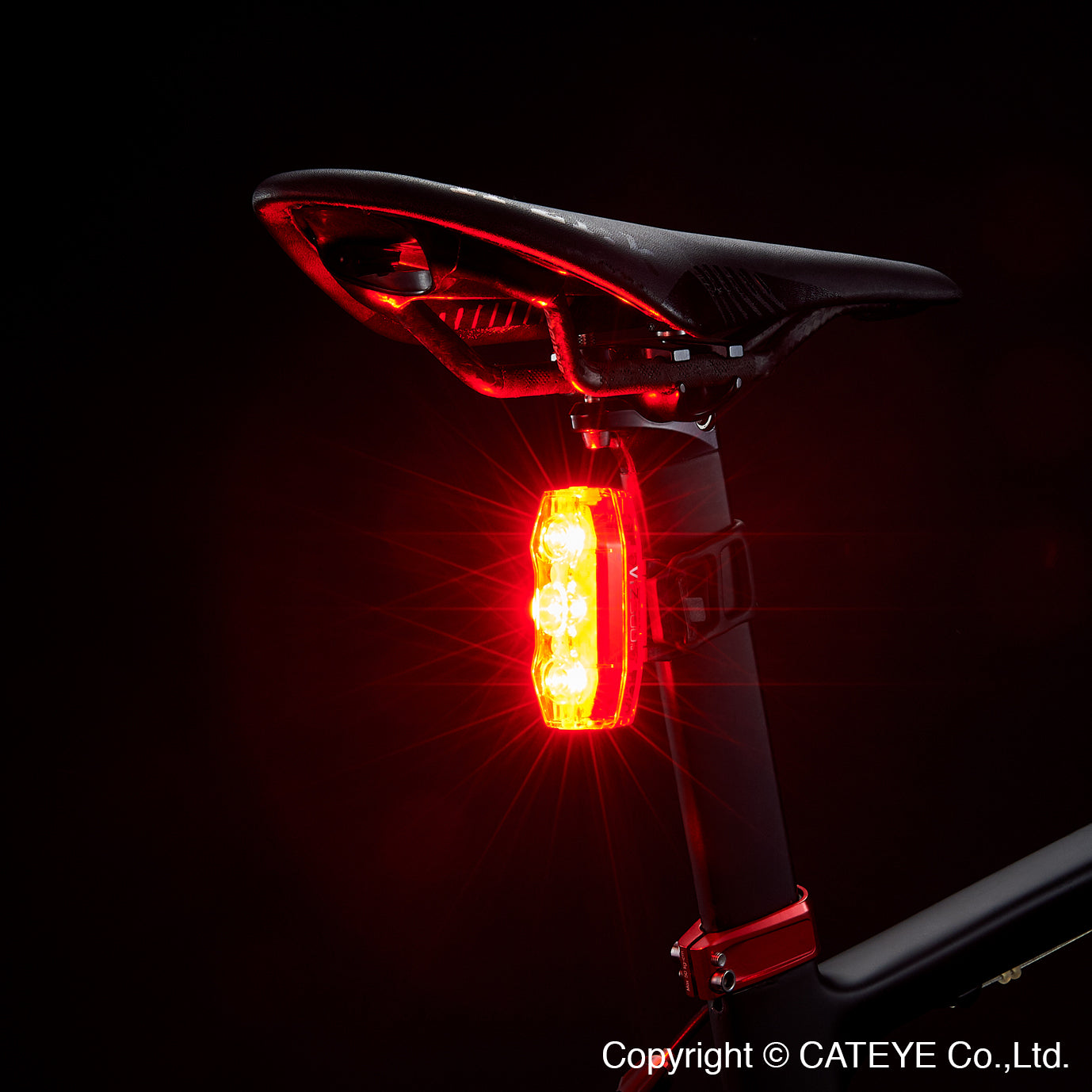 CatEye Viz300 Bakljus 300 Lumen - Cykellampa USB