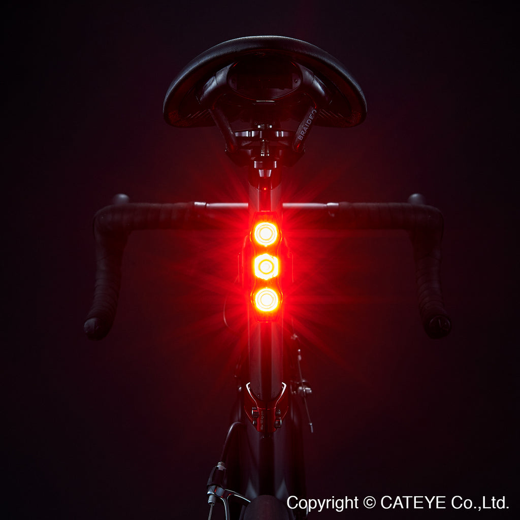 CatEye Viz300 Bakljus 300 Lumen - Cykellampa USB