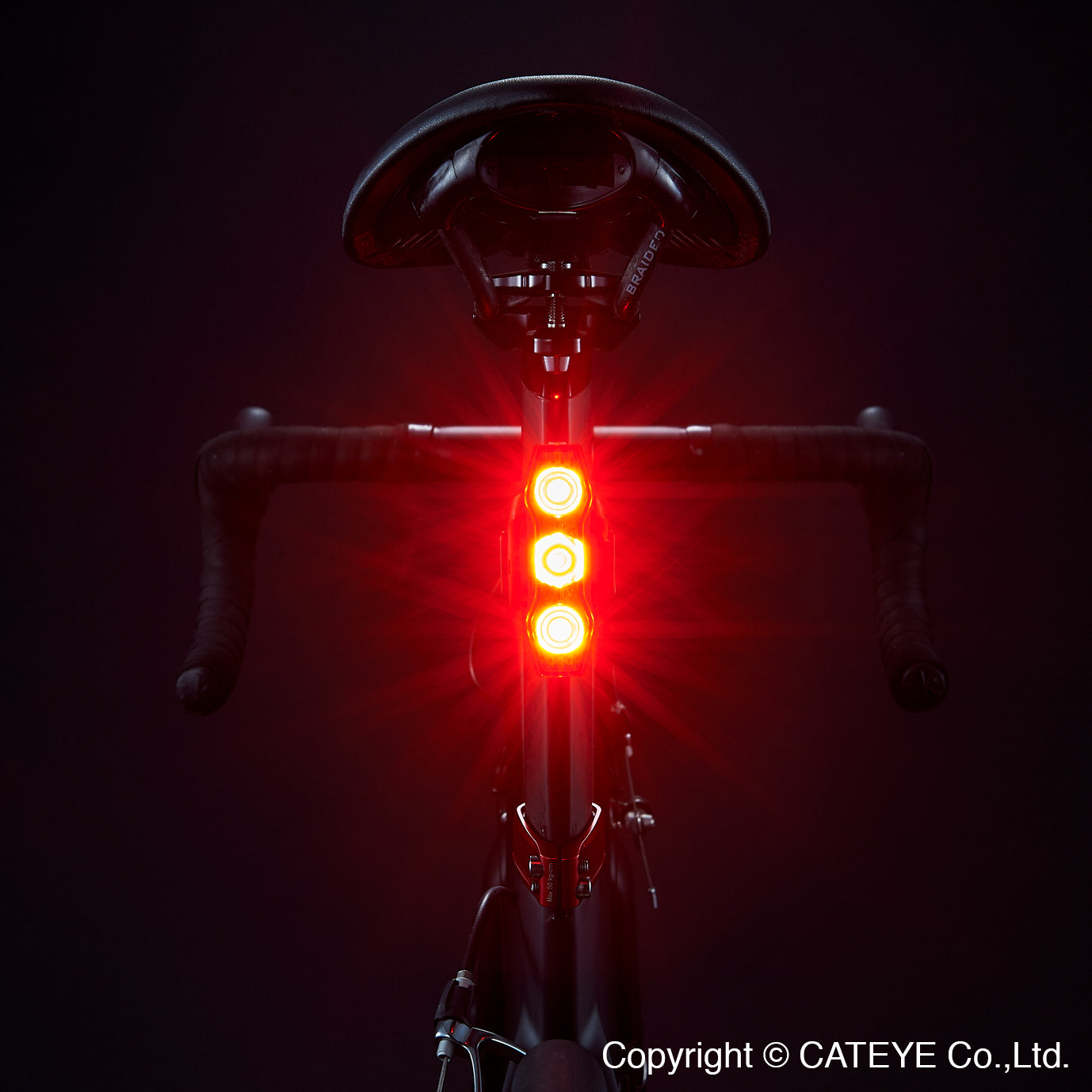 CatEye Viz300 Bakljus 300 Lumen - Cykellampa USB
