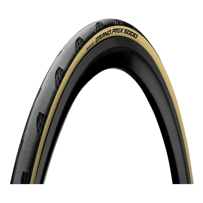 Continental Grand Prix 5000 700x28c 28-622 – Vikbart racingdäck Black/Cream