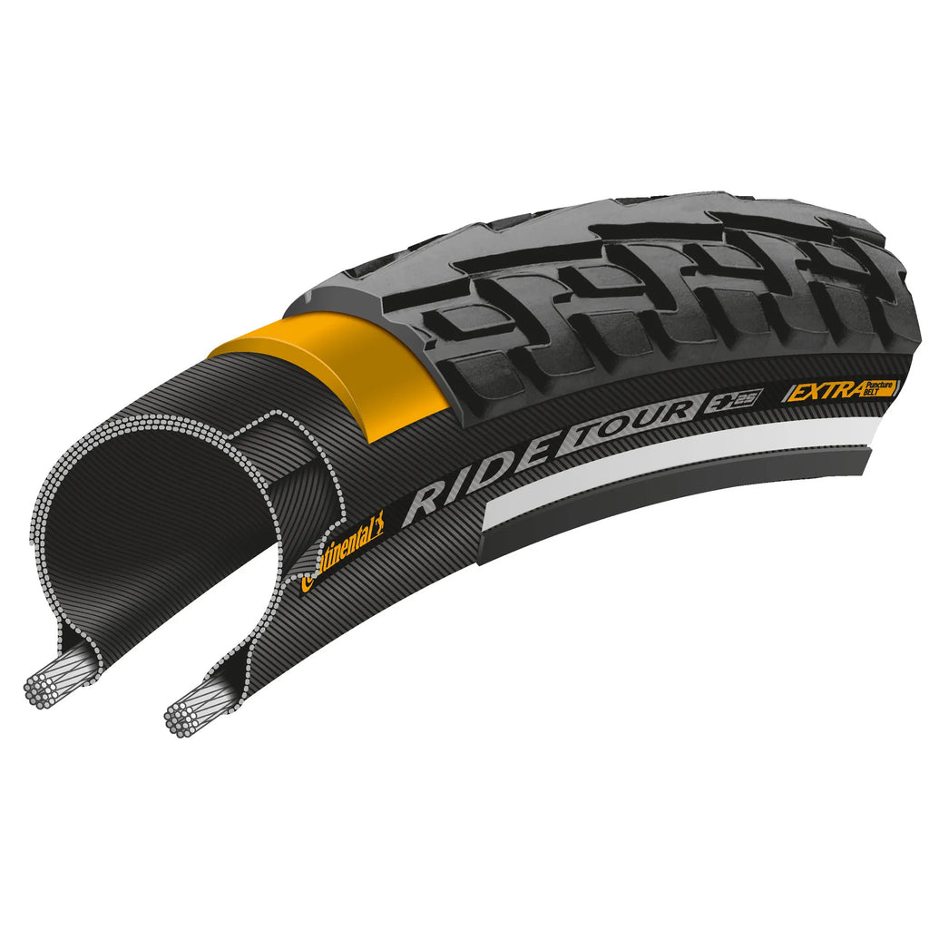 Continental Ride Tour Reflex – cykeldäck svart 54-584