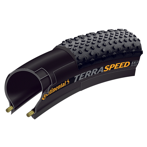 Continental Terra Speed ProTection Däck 35-622 28" / 700c - Vikbart