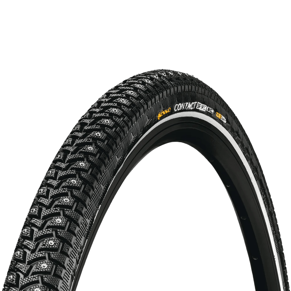 Continental Contact Spike 240 studded tires, reflective