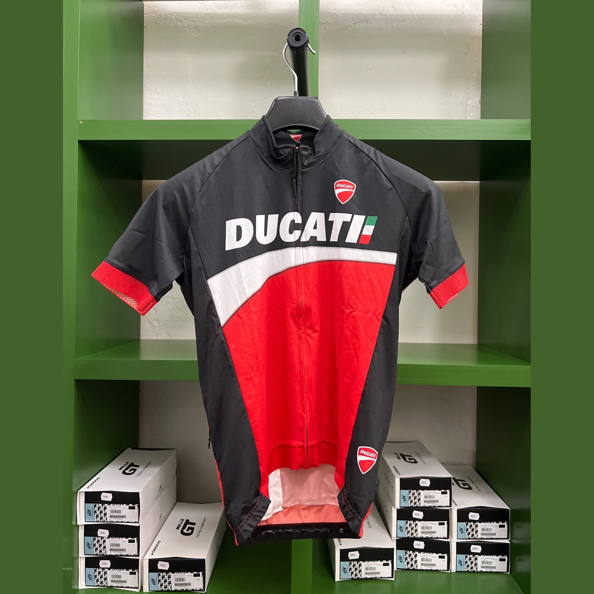 Kortärmad Cykeltröja Ducati