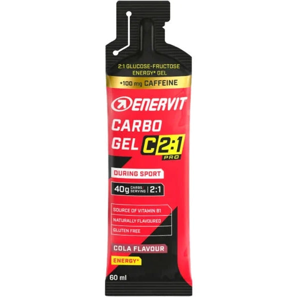 Enervit Carbo Gel - Energigel för Cykling