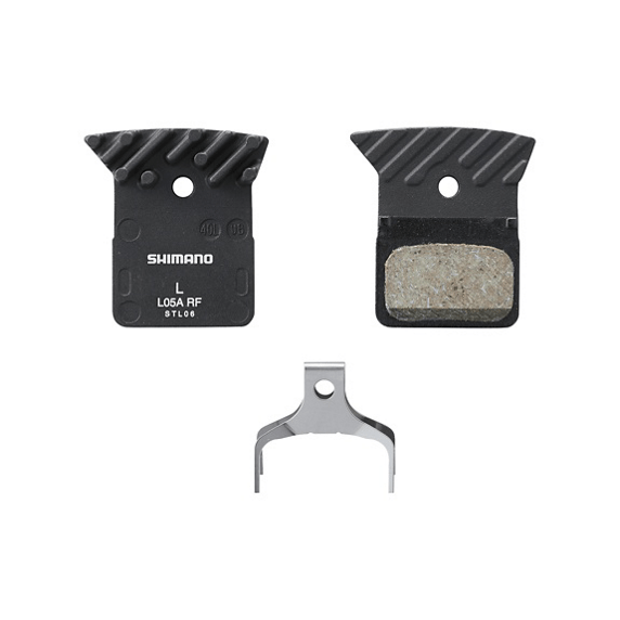 SHIMANO SKIVBROMSBELÄGG BP-L05A-RF RESIN MED FLÄNS