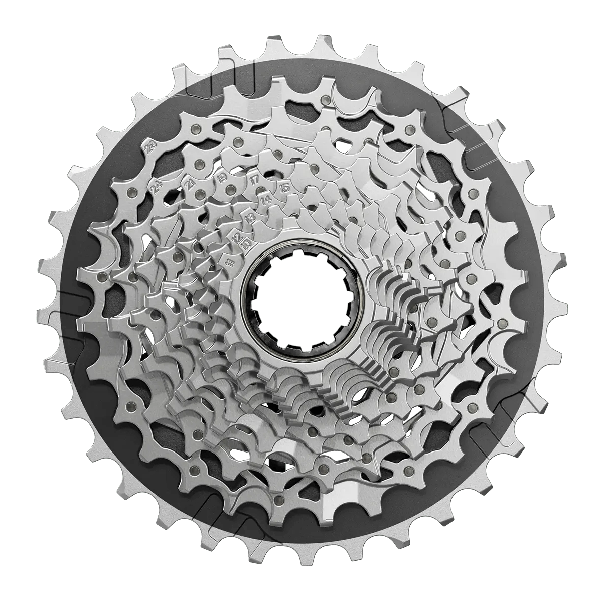 SRAM Cassette XG-1270 12 speed Silver Force
