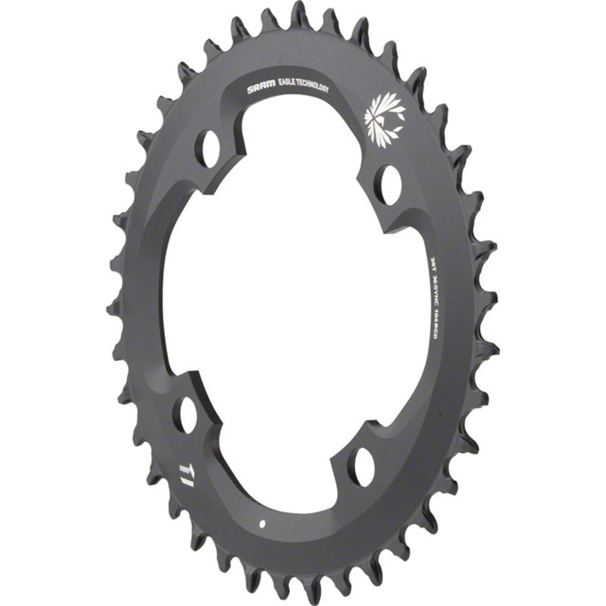 SRAM Klinga 104mm Singlespeed 38T 4-hål