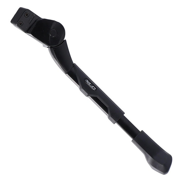 XLC Kickstand KS-C06 Max load 35 kg, made in Europe, direct mount, XXL offset and foot for stability, incl. mounting bolt and accessories 26-28" Black
