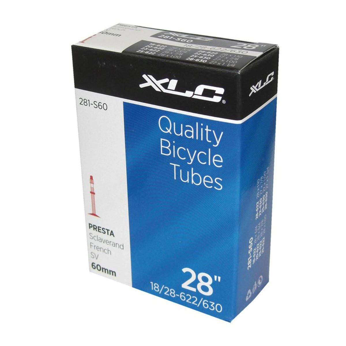 XLC VT-S28 Slang 700x18-28C Presta 48mm - Landsväg/Gravel